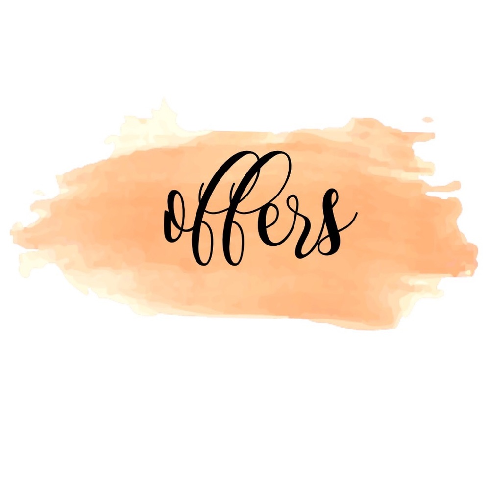 ⭐️ ALL OFFERS WELCOMED ⭐️